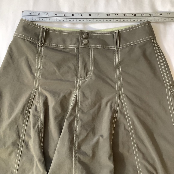 Athleta Knee Length Skirt Model: 683764 Women’s Green Size 6 Active Modest Skort - Picture 6 of 10